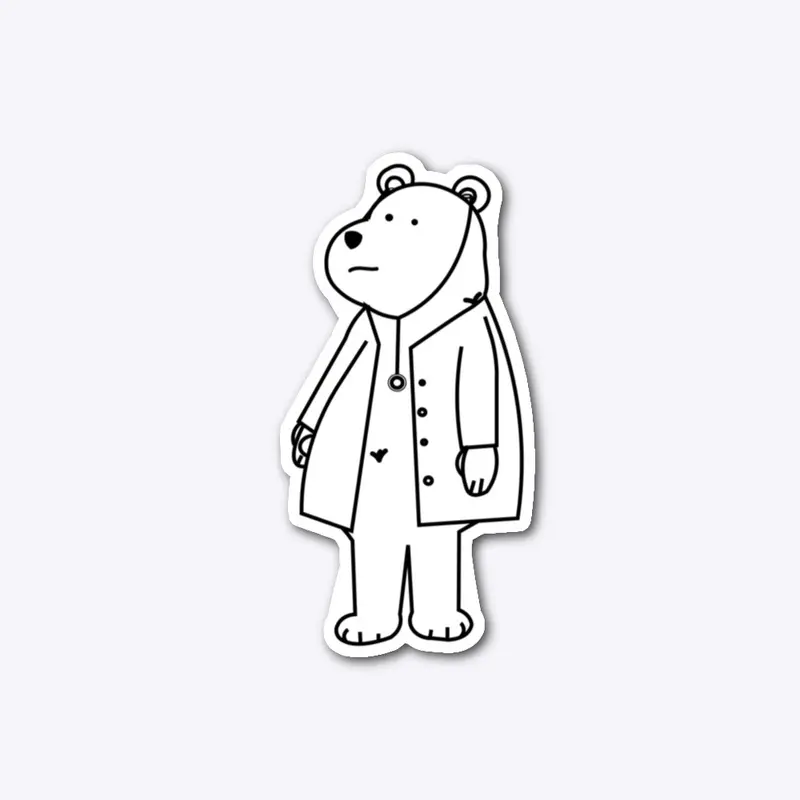 Dr. Bear STICKER 